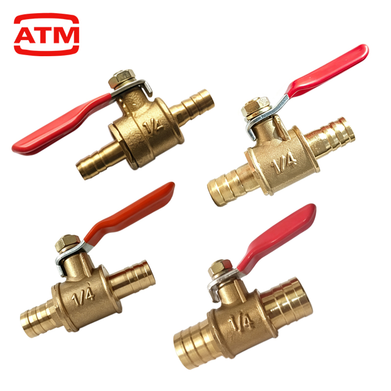 Spoke Nipple Brass - Válvula de bola de latón con