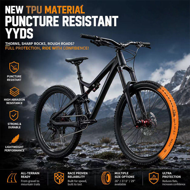 Mountain Biking Tube - Cámara de aire para bicicleta de