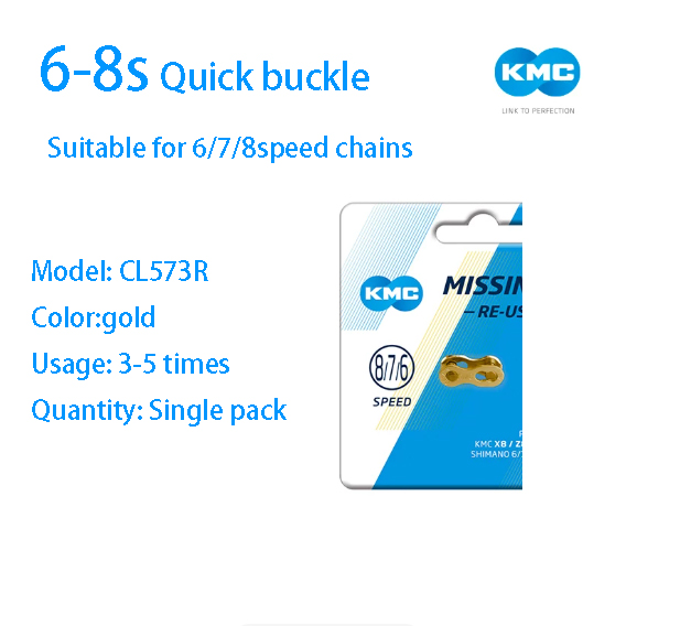 Cadena de Bicicleta KMC de 6-8 - Chain Quick Link reseña y precio
