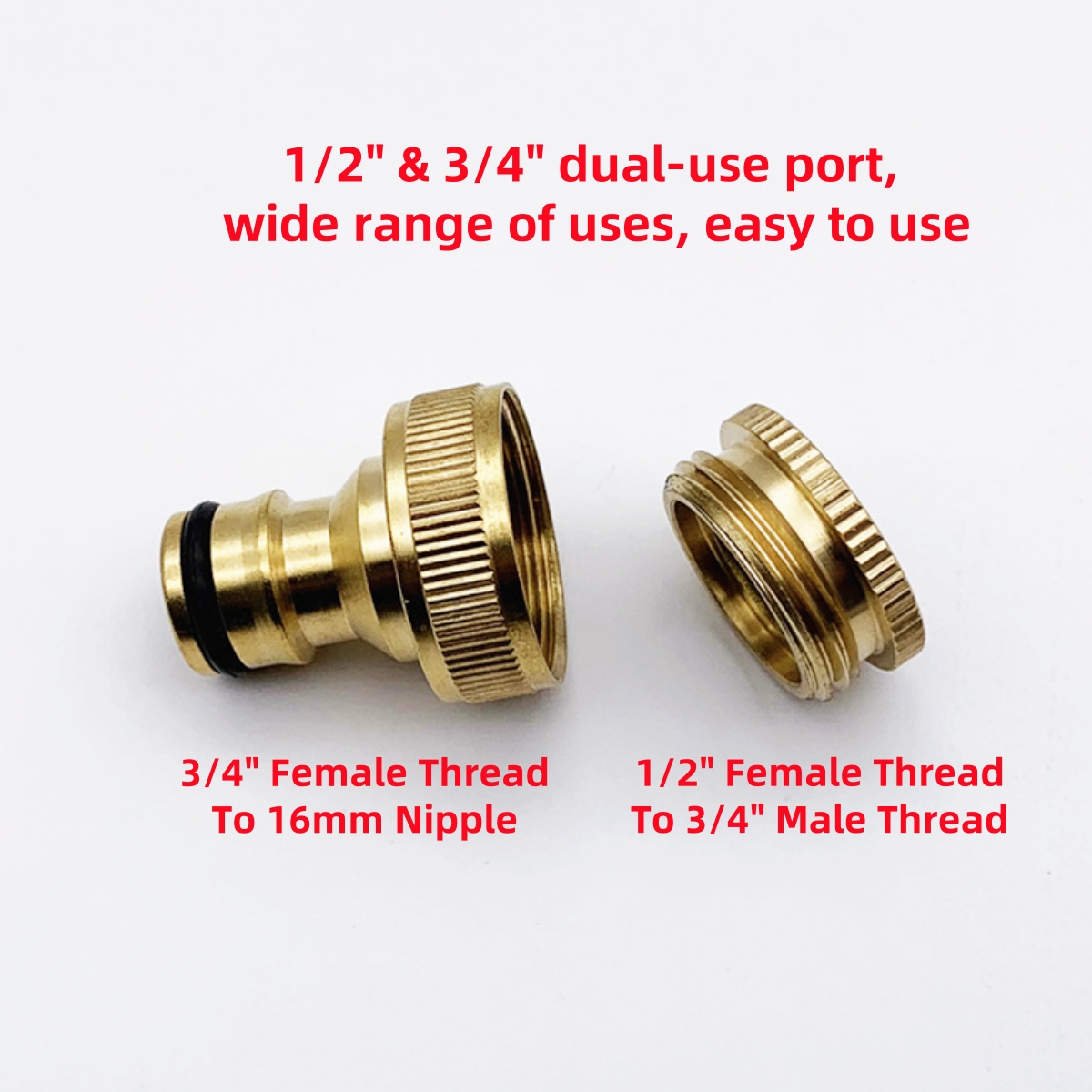 Grifo de latón roscado de 1/2  - Spoke Nipple Brass reseña y precio