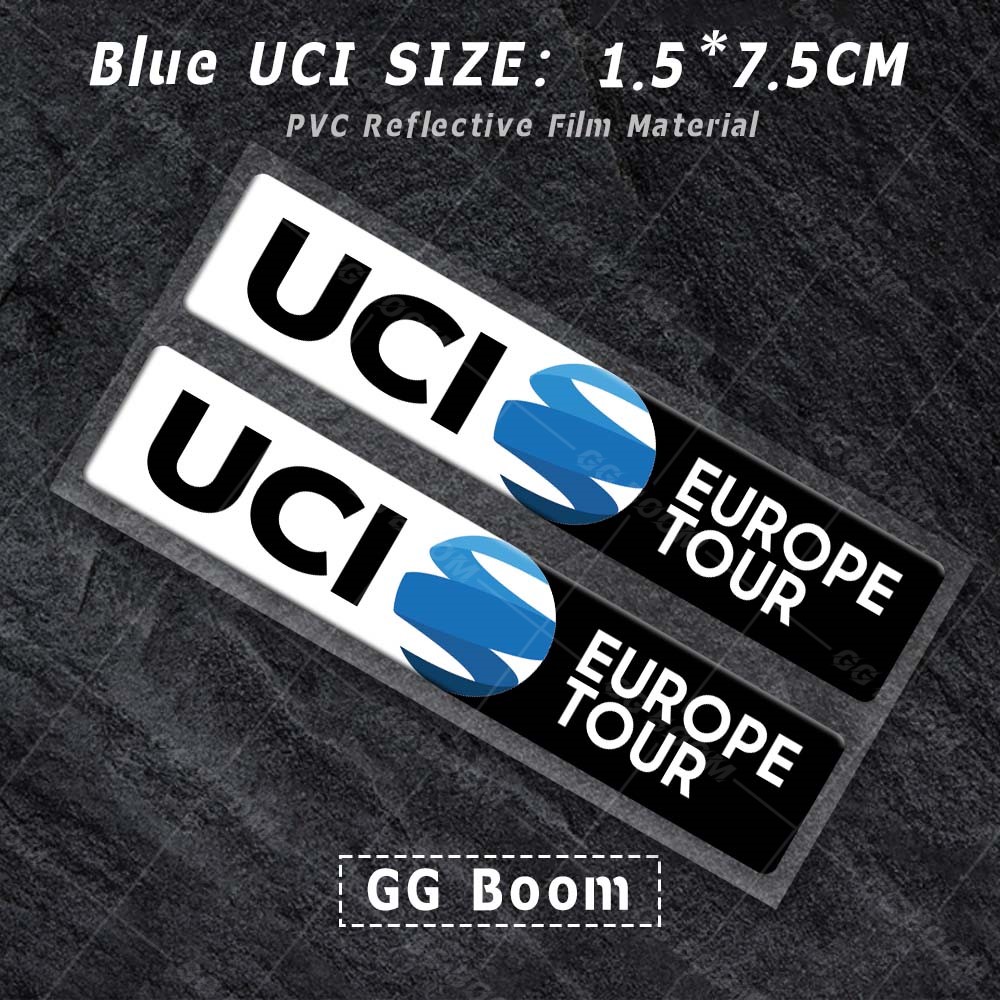 Pegatina reflectante UCI EUROP - Mountain Biking Europe reseña y precio